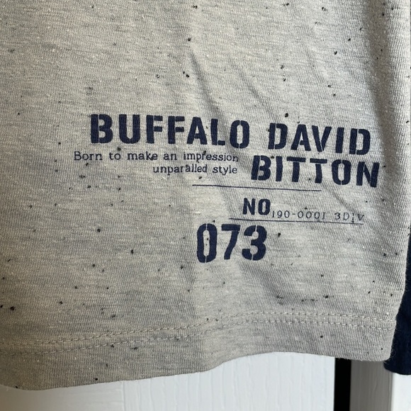 Buffalo long sleeve two tone shirt - Picture 4 of 6